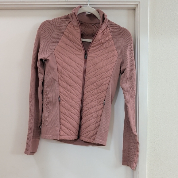 Athleta Flurry Force Insulated Primaloft Jacket Pink - Picture 3 of 7